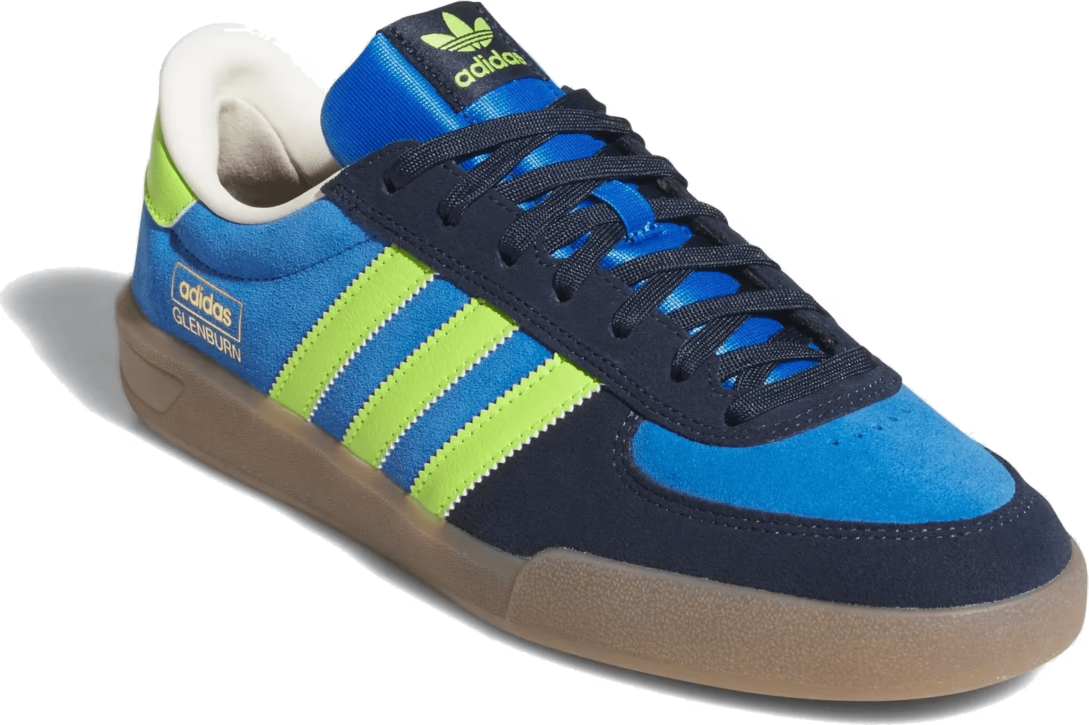 adidas Glenburn Royal Semi Solar Slime Navy