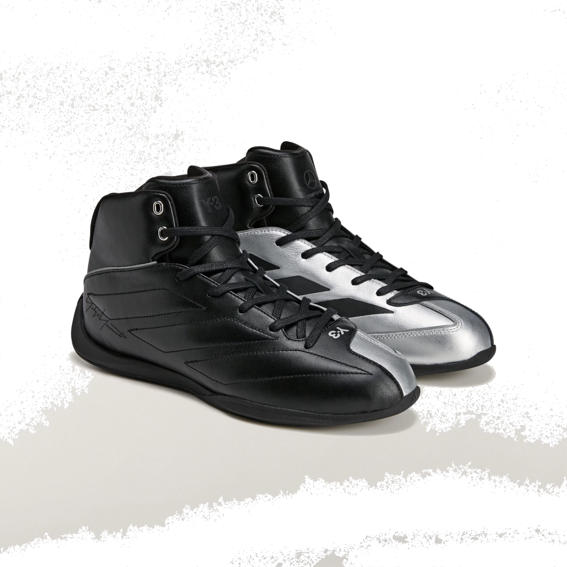 adidas Y-3 Feroza Hi Black Silver Metallic