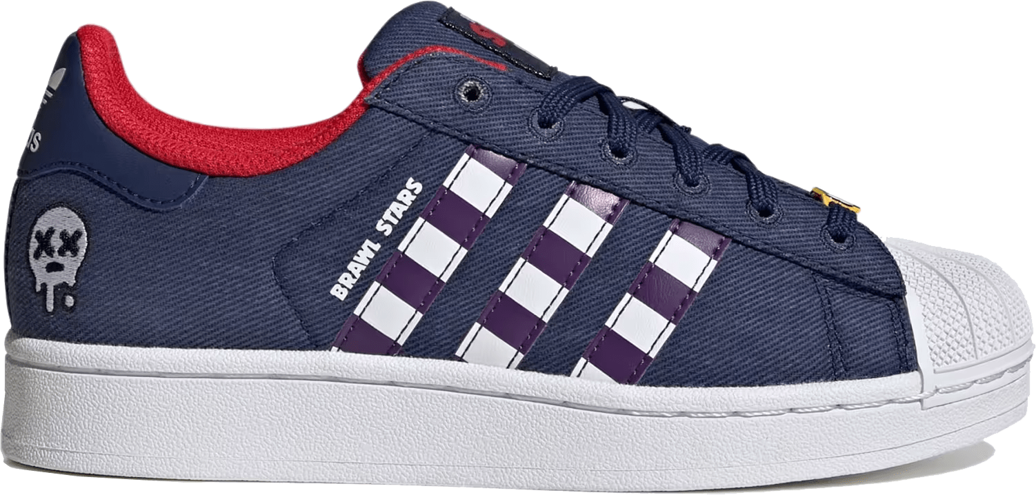 Brawl Stars x Adidas Superstar II "Dark Blue"