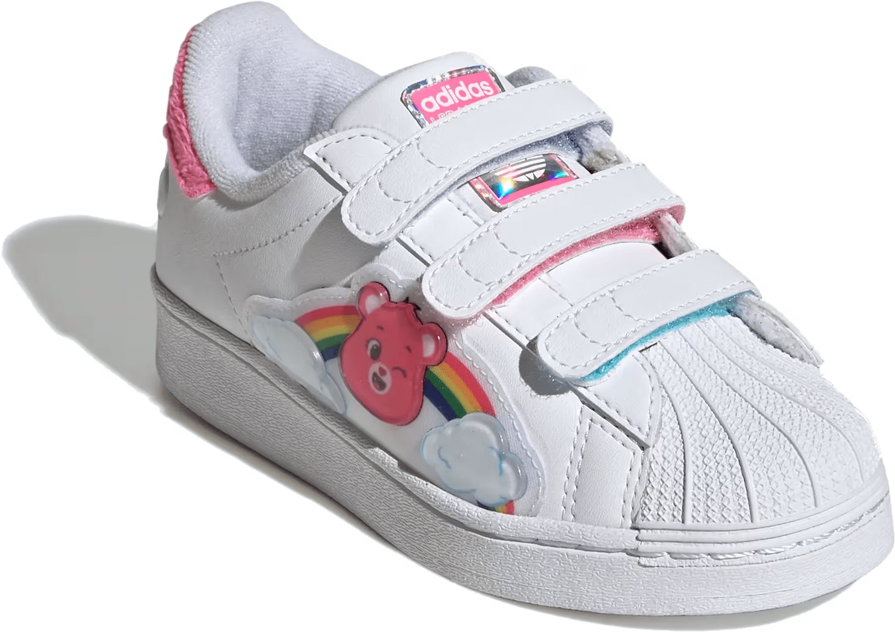 ADIDAS CARE BEARS SUPERSTAR LED LIGHTS COMFORT CLOSURE
