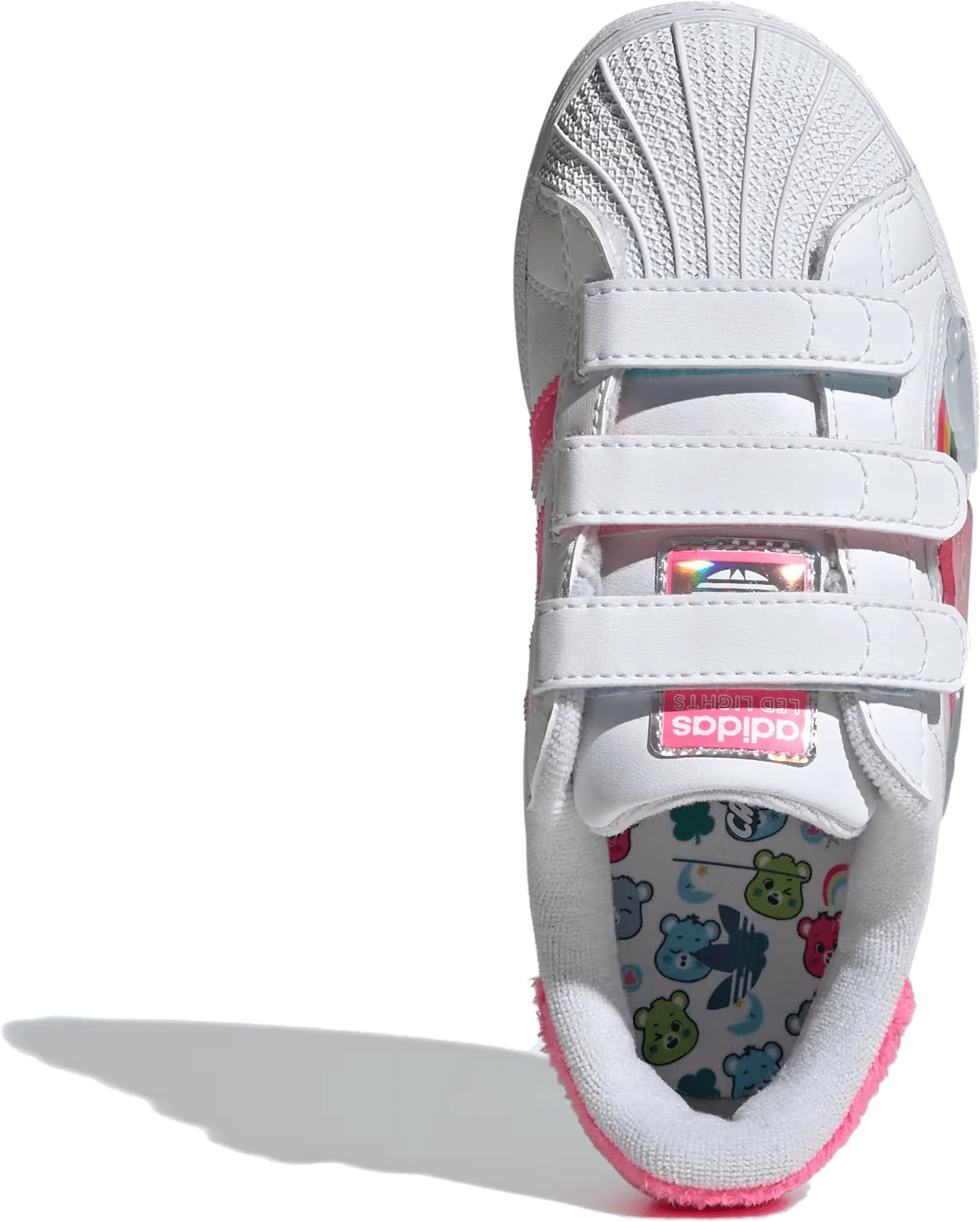 ADIDAS CARE BEARS SUPERSTAR LED LIGHTS COMFORT CLOSURE