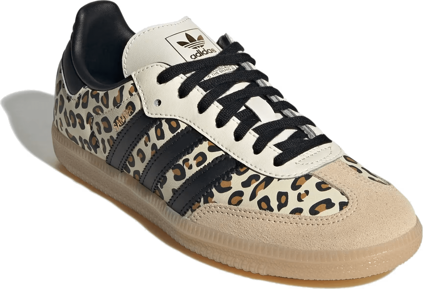 adidas Samba OG GS "Cream White Leopard"