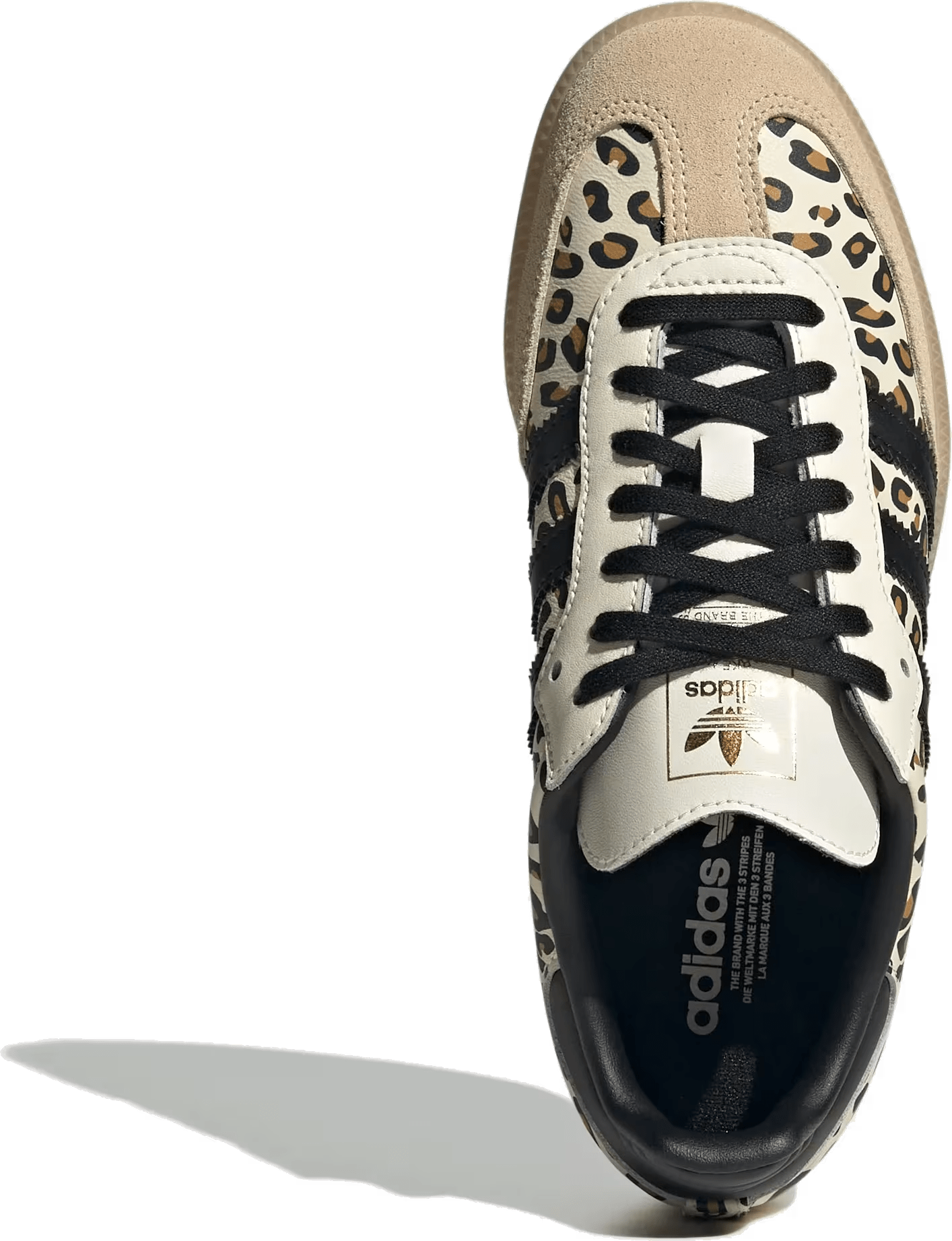 adidas Samba OG GS "Cream White Leopard"