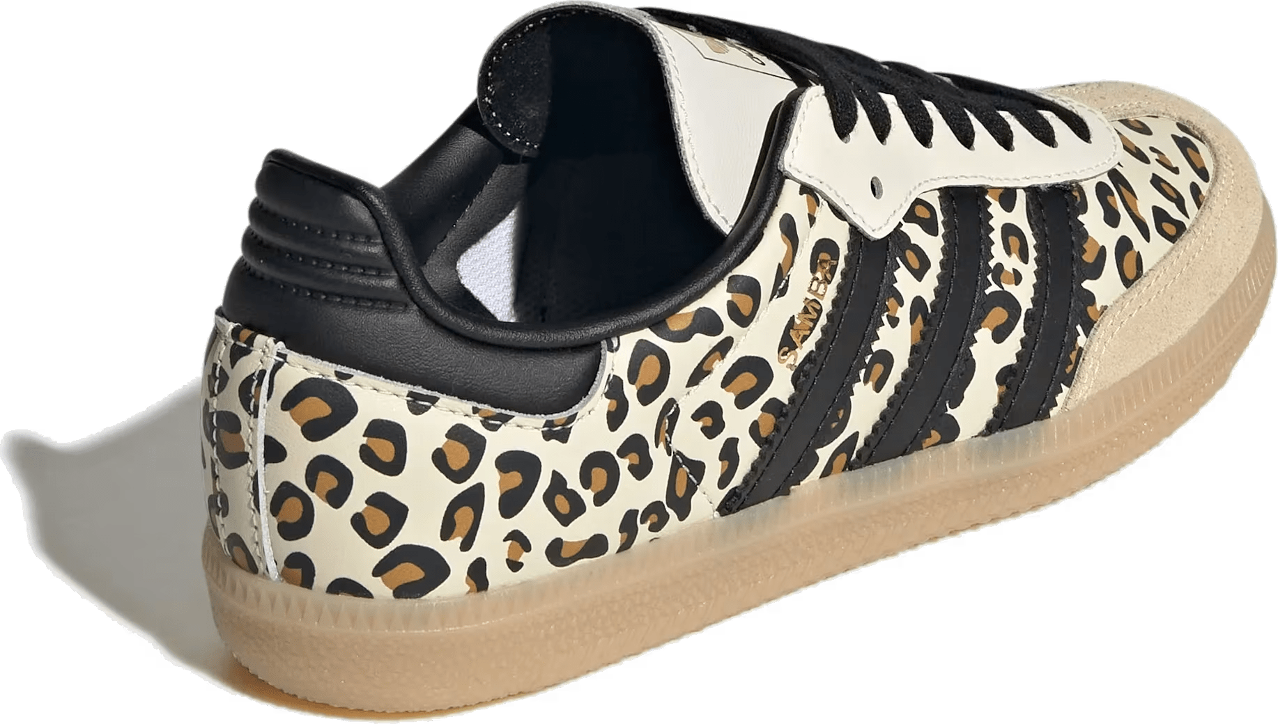 adidas Samba OG GS "Cream White Leopard"