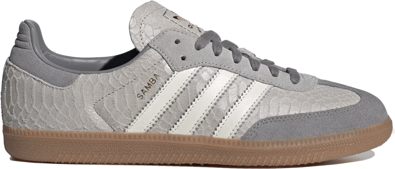 Adidas Samba OG "Grey Snakeskin"