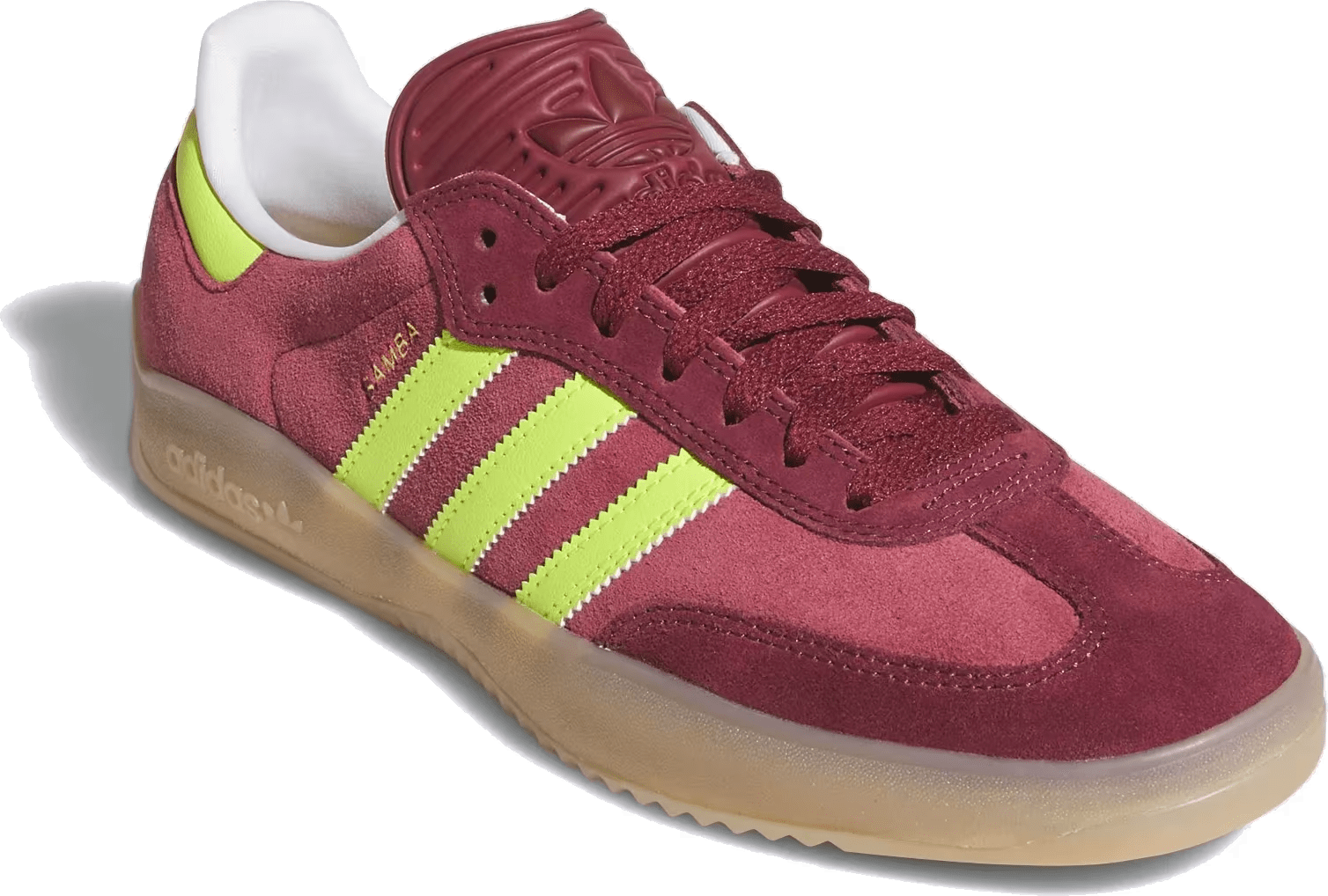 adidas Puig Samba Maroon Semi Solar Yellow
