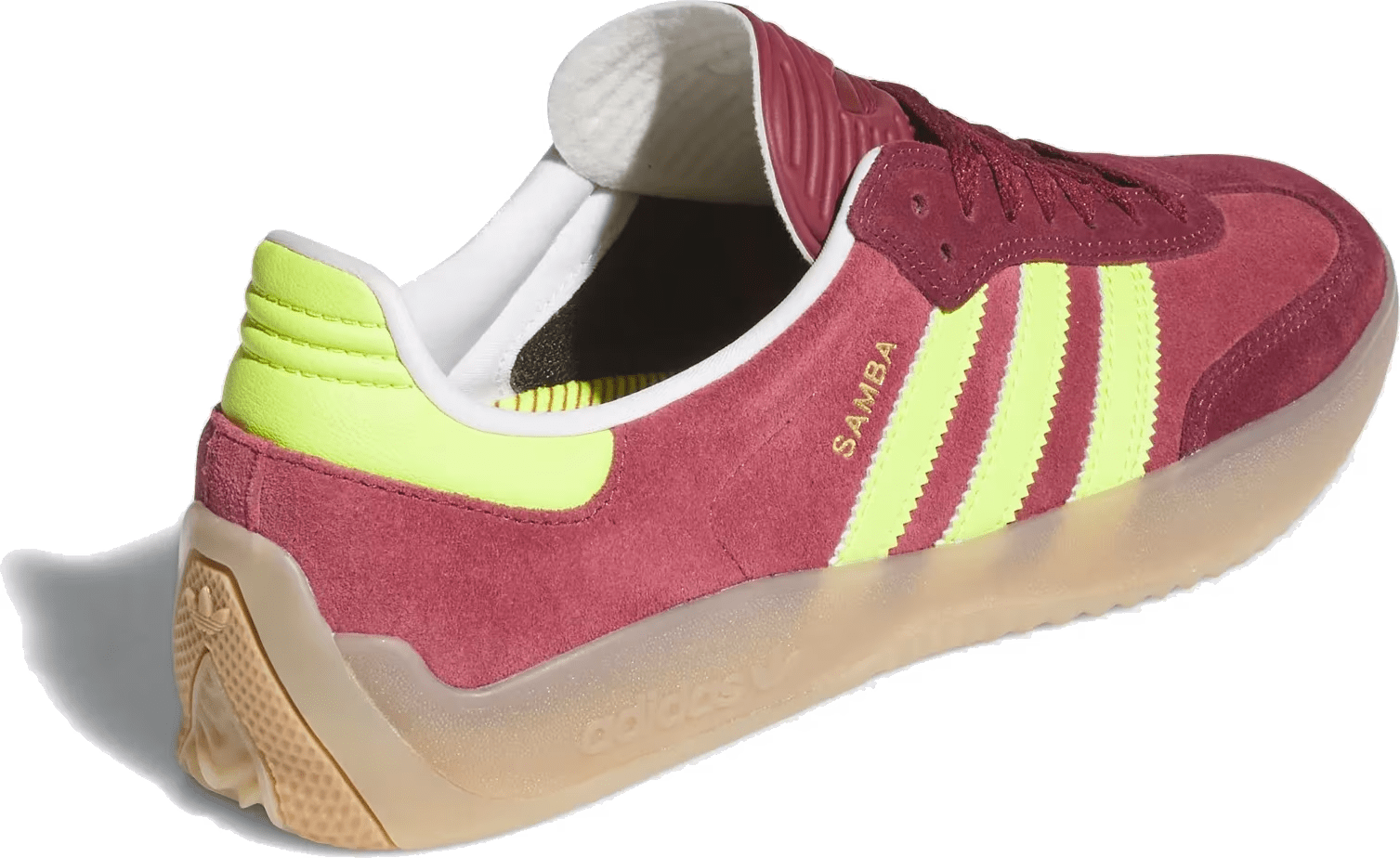adidas Puig Samba Maroon Semi Solar Yellow