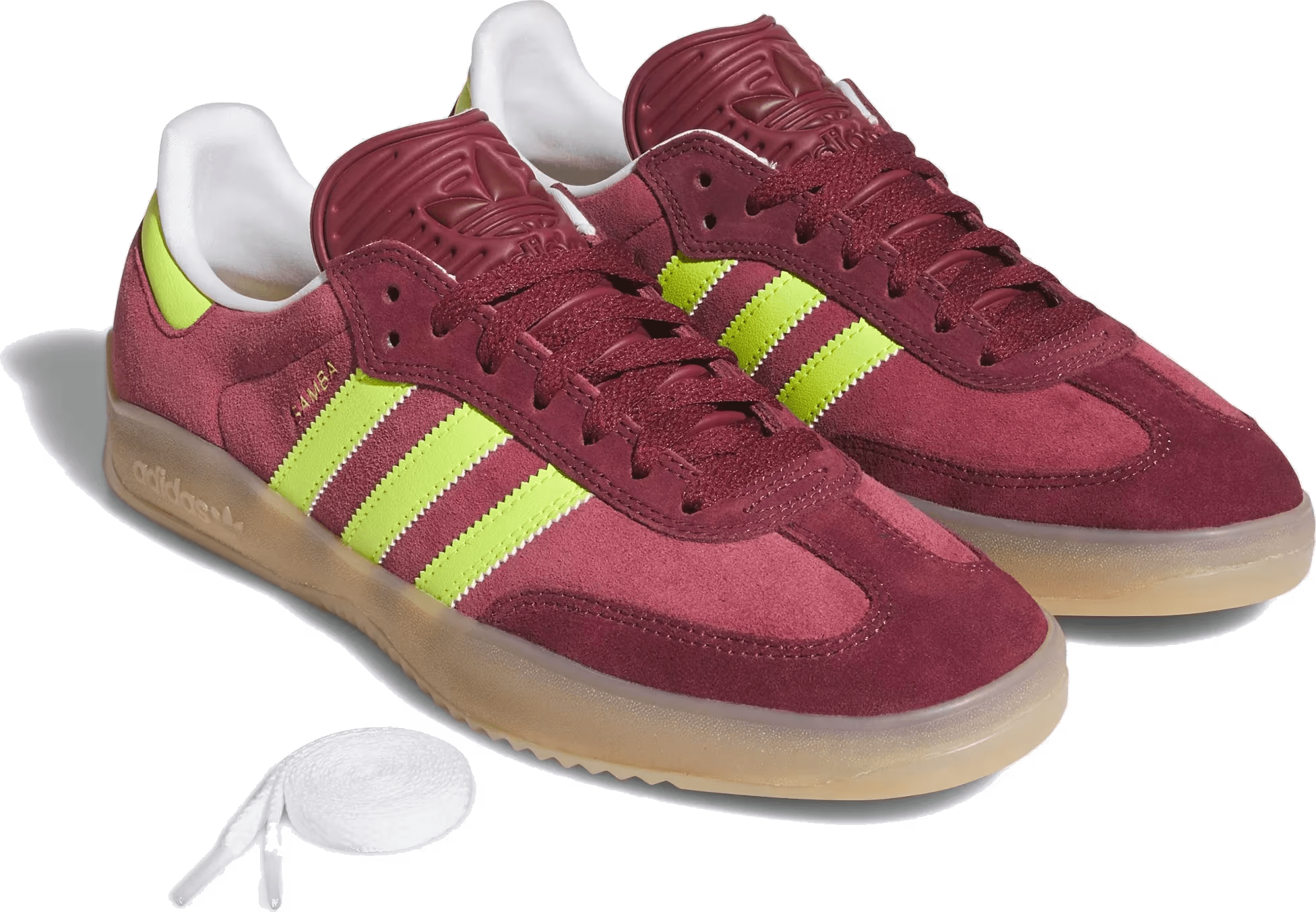 adidas Puig Samba Maroon Semi Solar Yellow