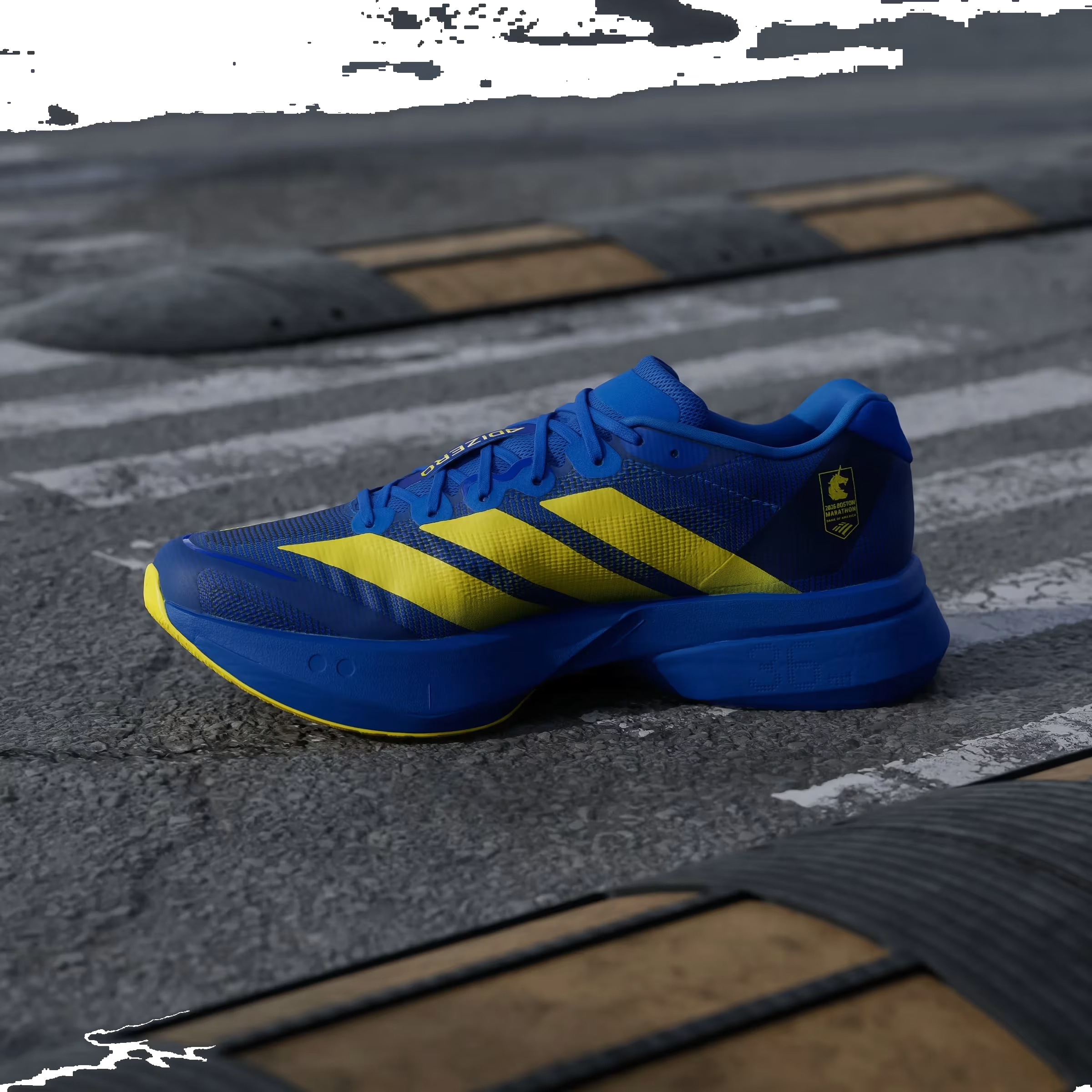 adidas Adizero Boston 13 Blue Yellow
