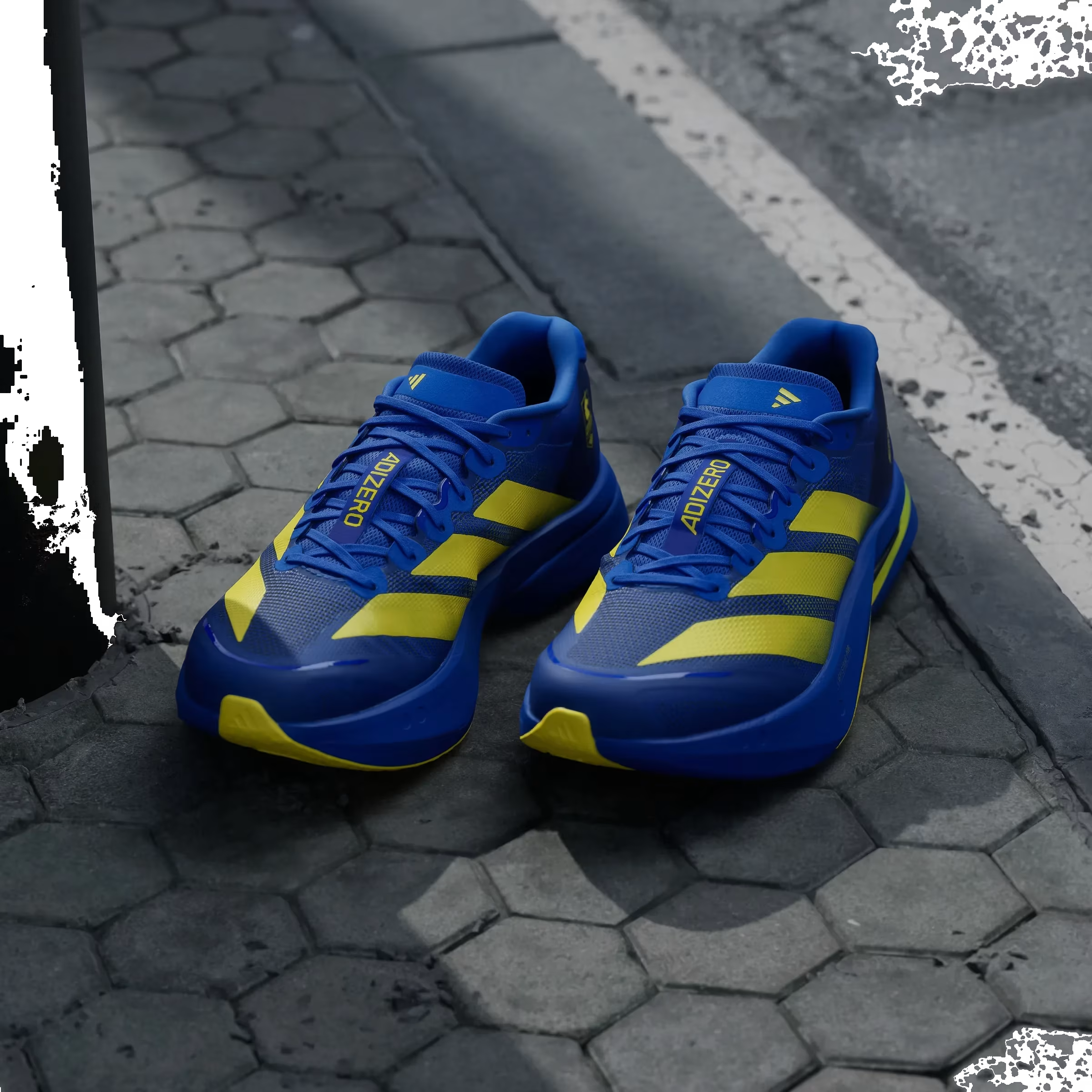 adidas Adizero Boston 13 Blue Yellow