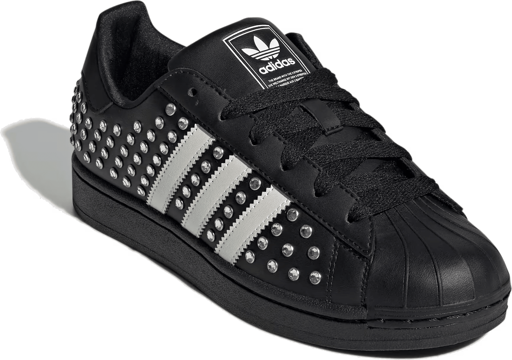 Adidas Superstar II Wmns "Black White Studs"