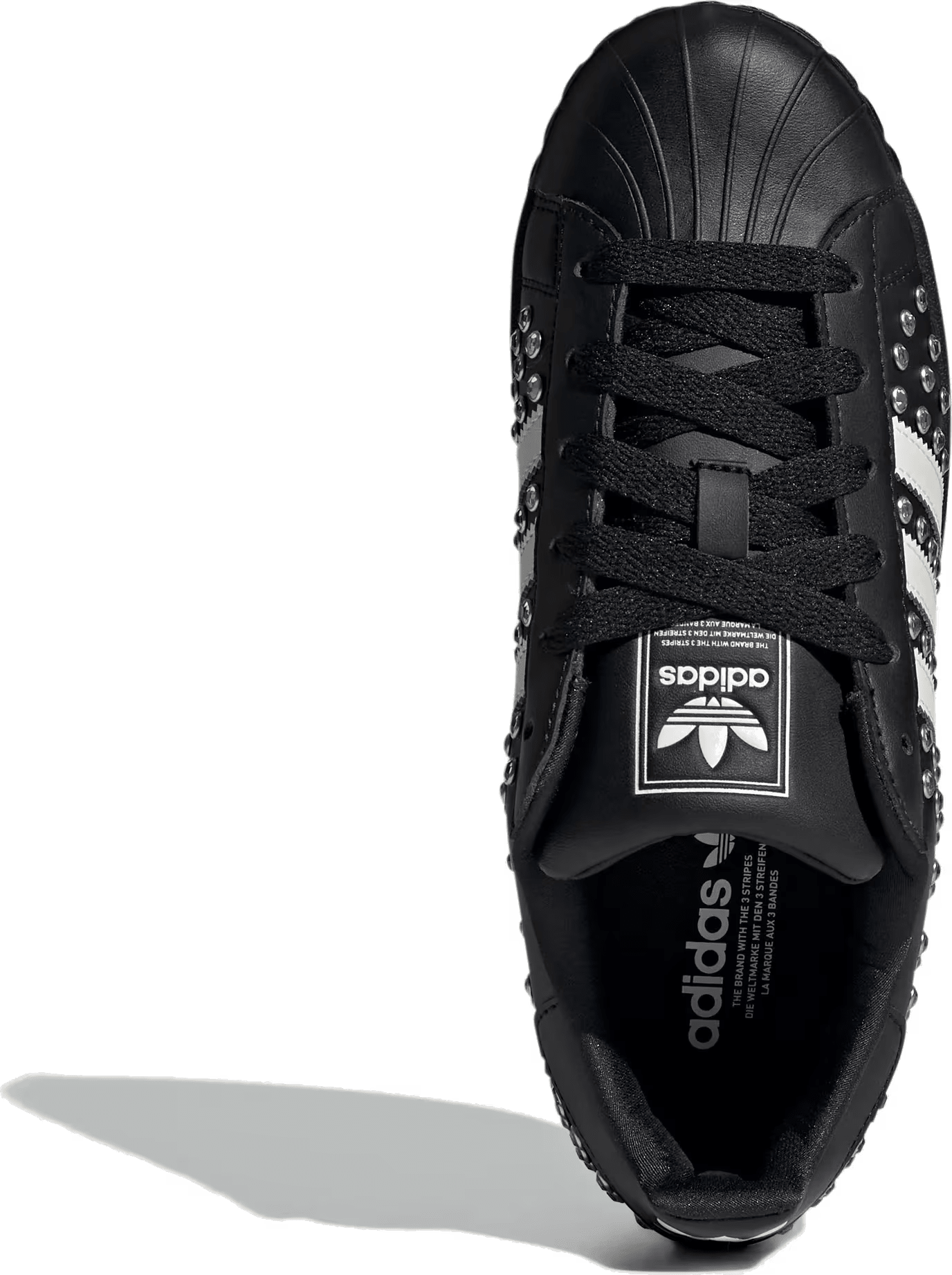 Adidas Superstar II Wmns "Black White Studs"