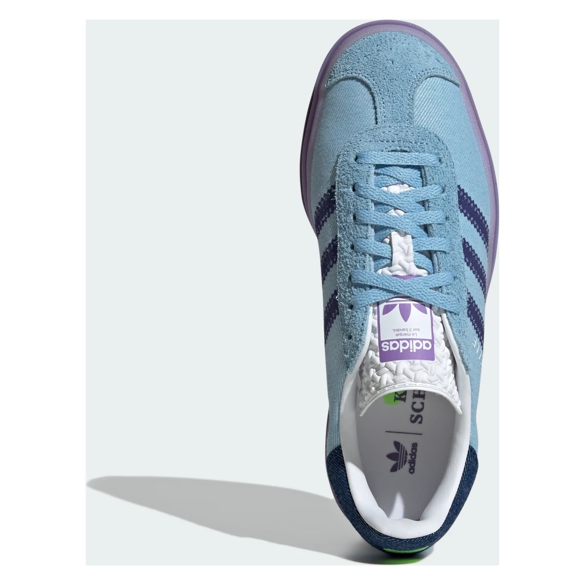 KSENIASCHNAIDER x Adidas Gazelle Bold Wmns "Purple Blue"