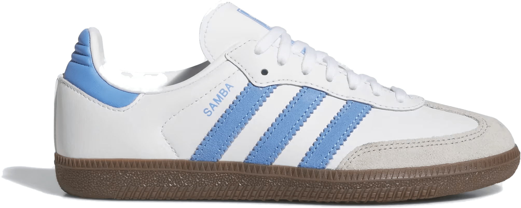 adidas Samba OG "Cloud White Blue Fusion"