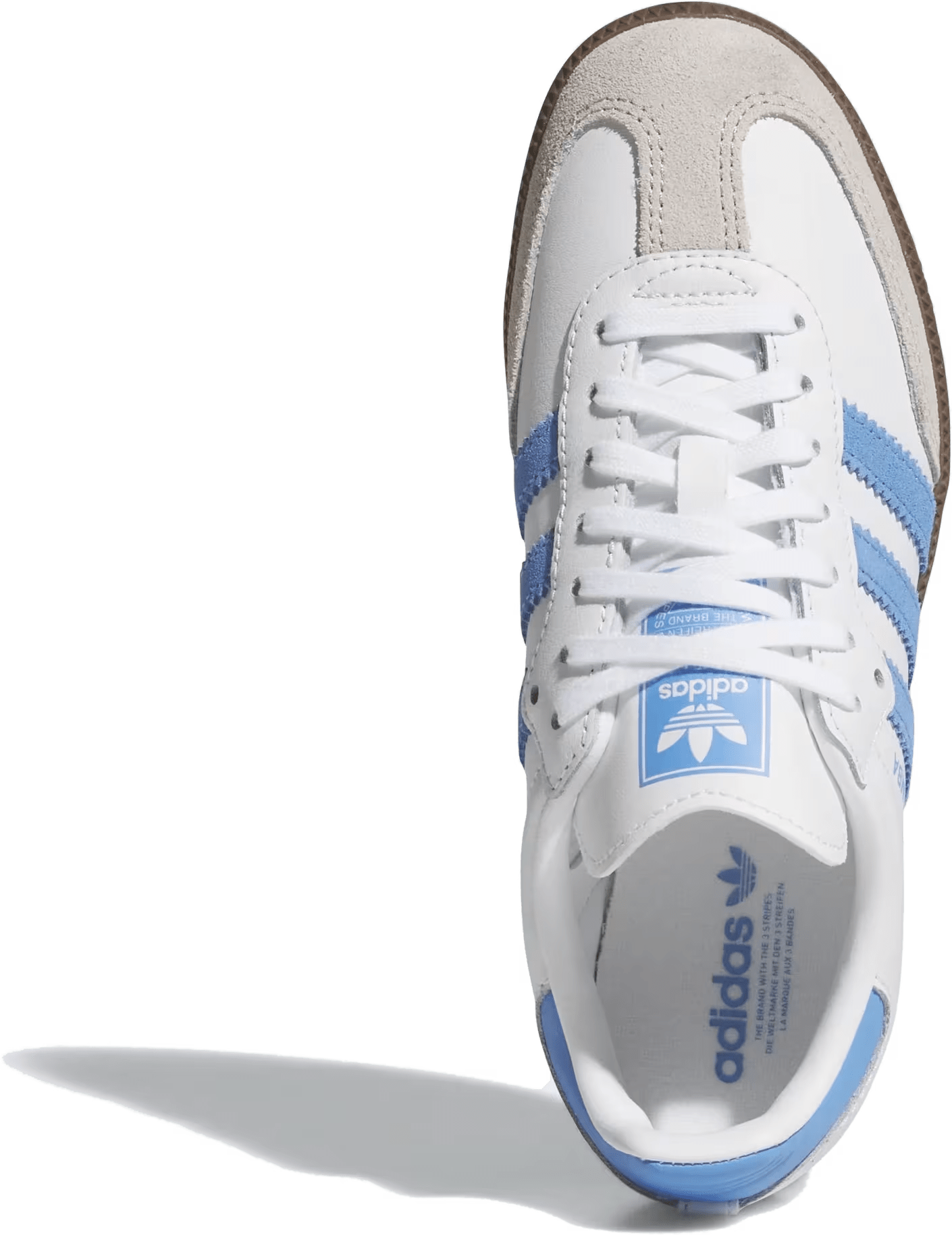adidas Samba OG "Cloud White Blue Fusion"