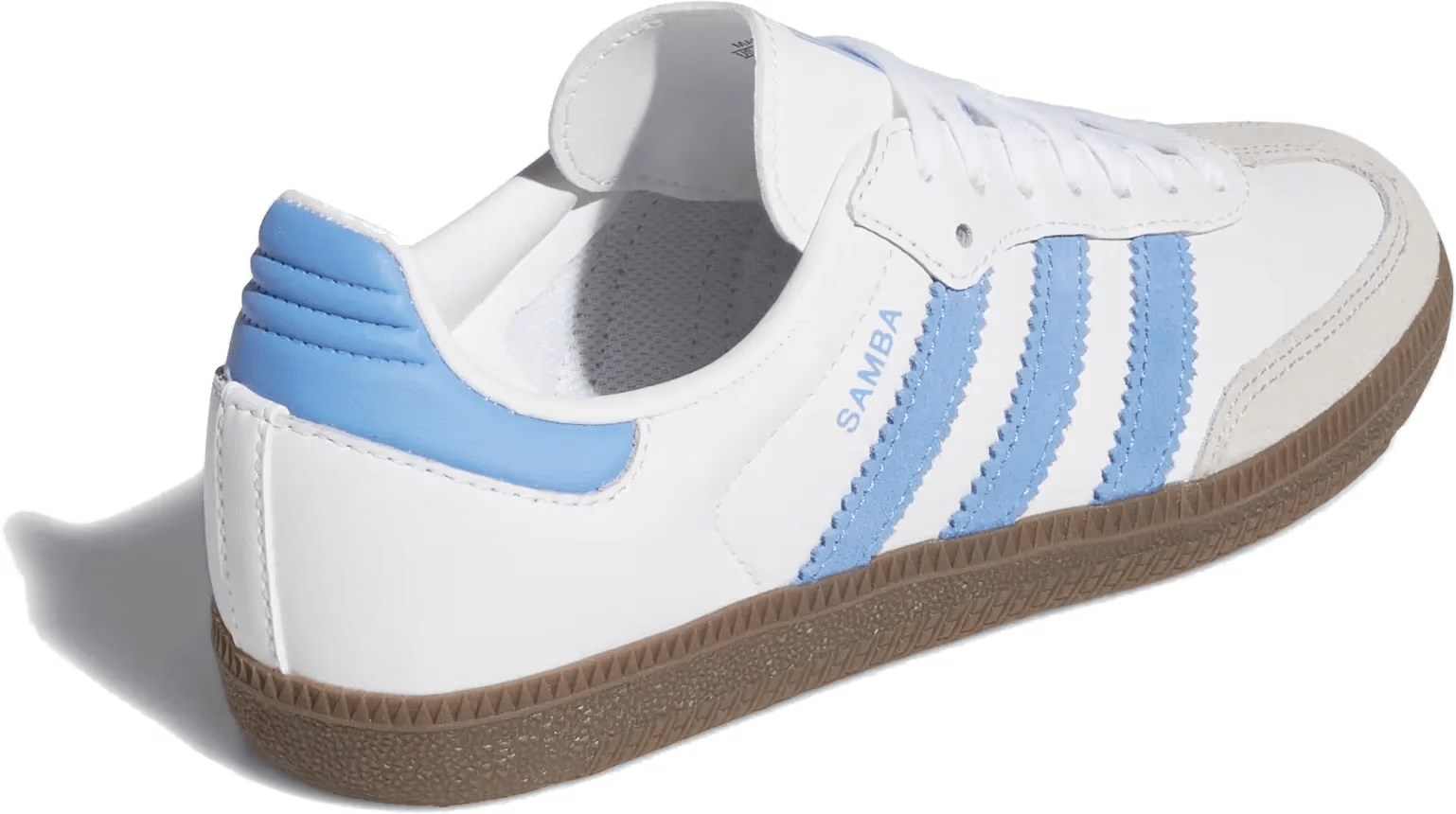 adidas Samba OG "Cloud White Blue Fusion"