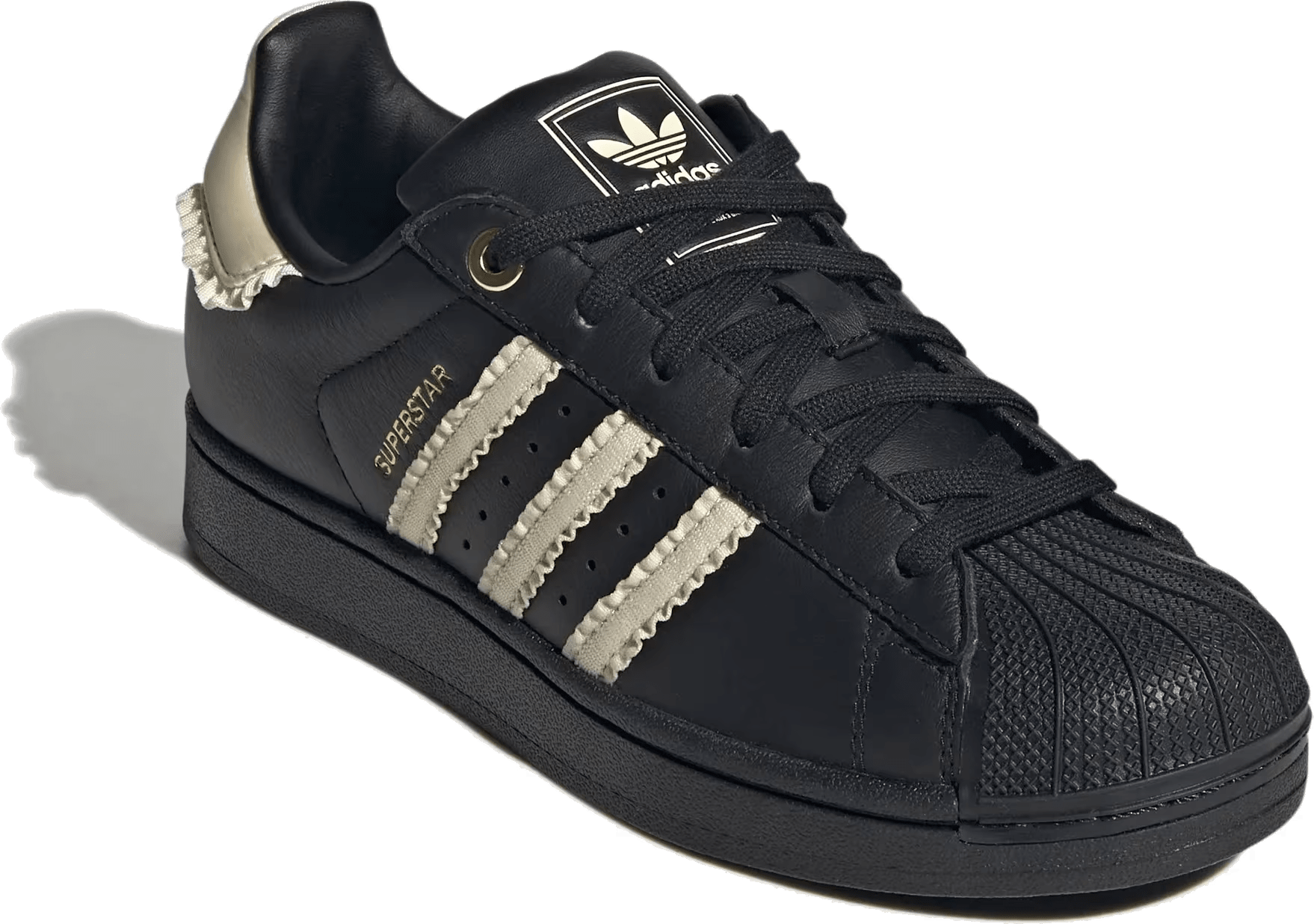 Adidas Superstar II Wmns "Black Warm Vanilla"