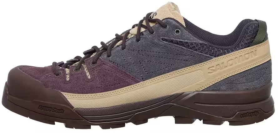 Salomon X-ALP Suede Plum Perfect Nine Iron