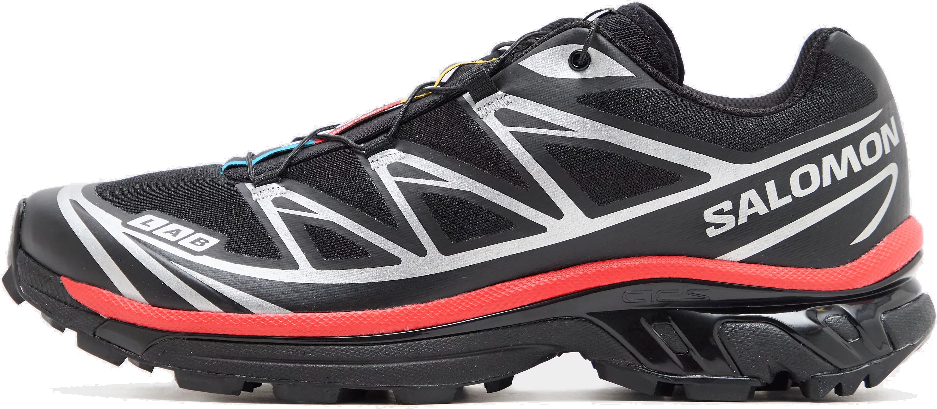 Salomon XT-6 Black Fiery Red Silver