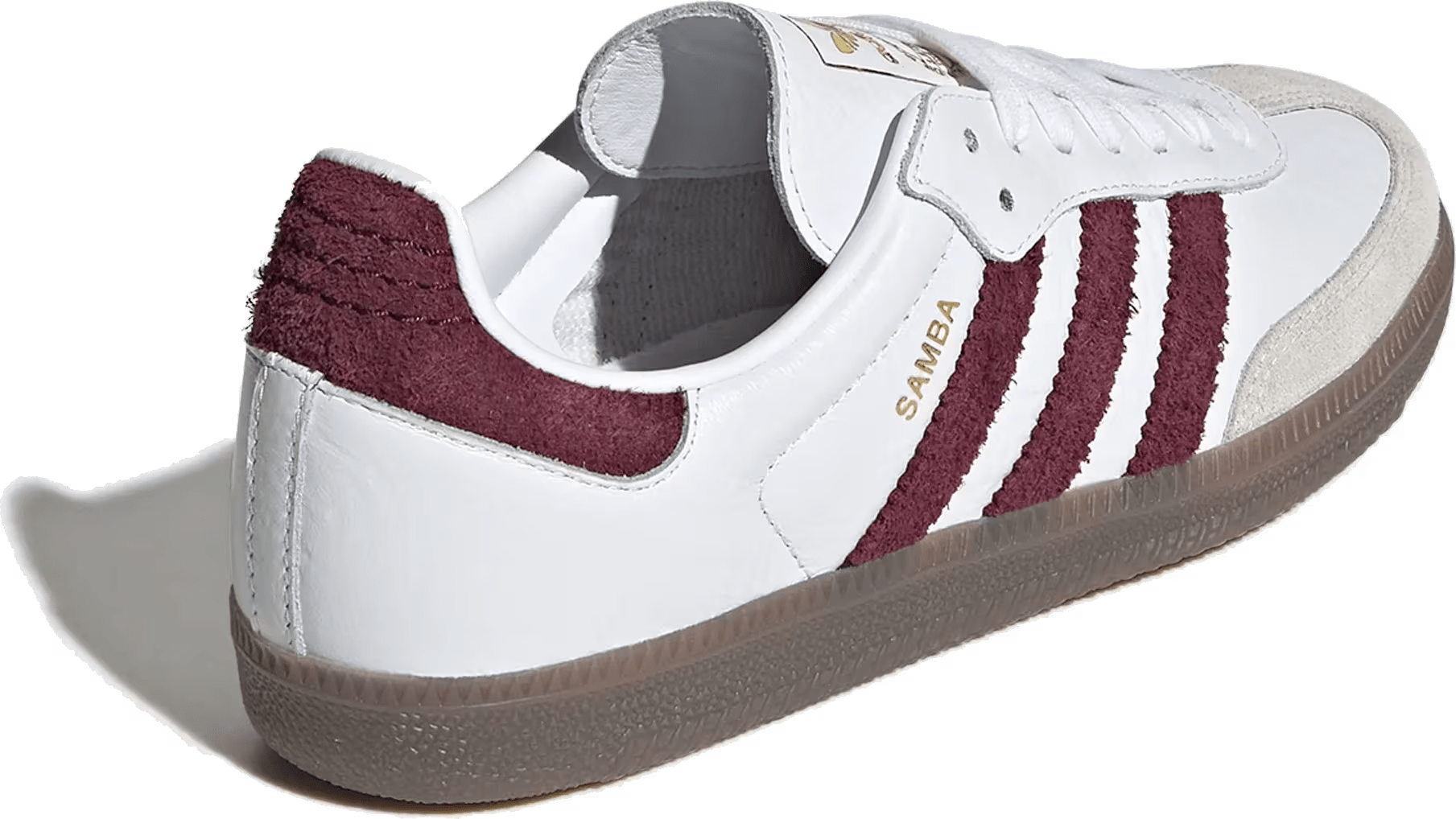 adidas SAMBA OG "Cloud White Maroon"