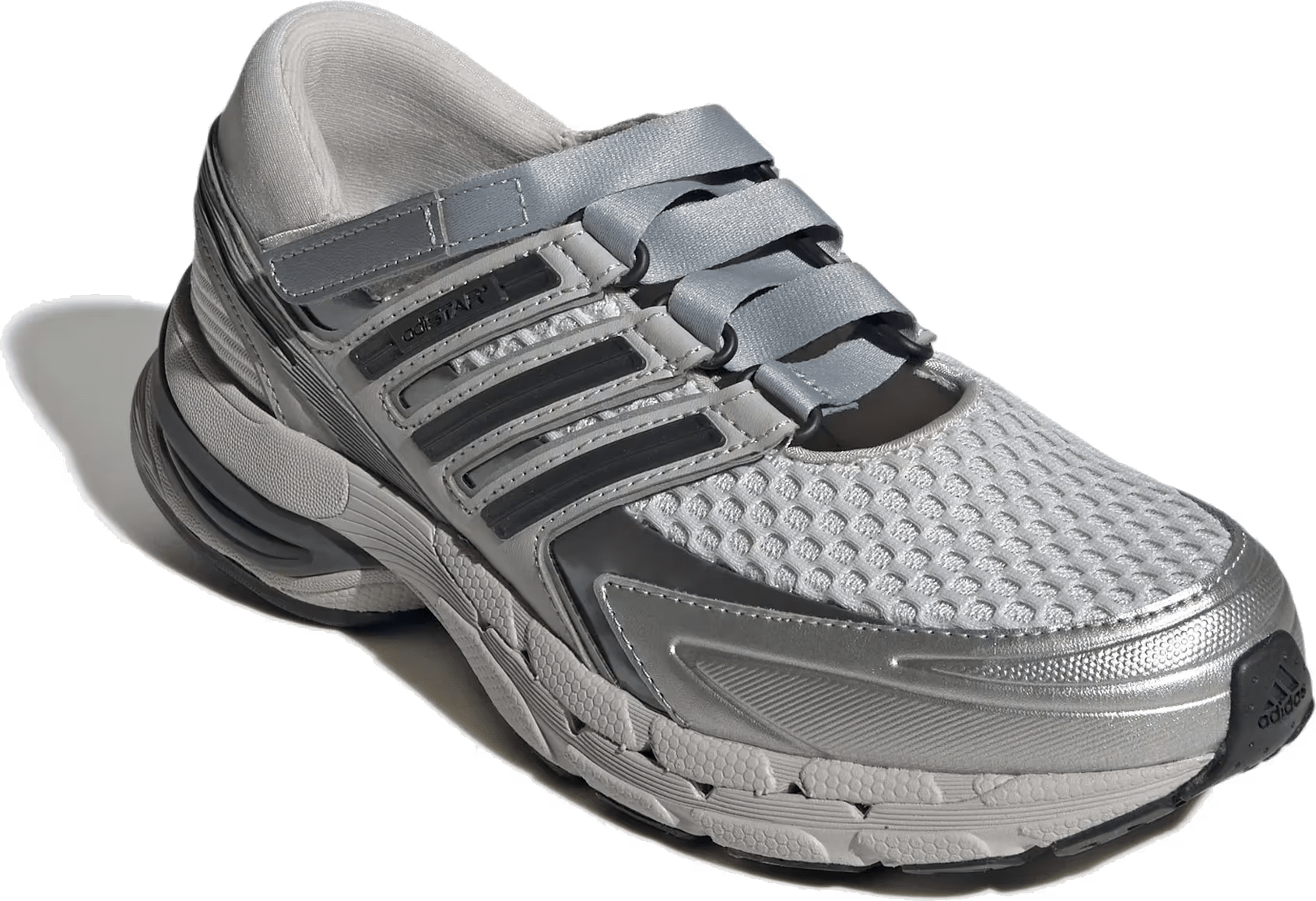 Adidas Adistar Control 5 Mary Jane "Silver Metallic"