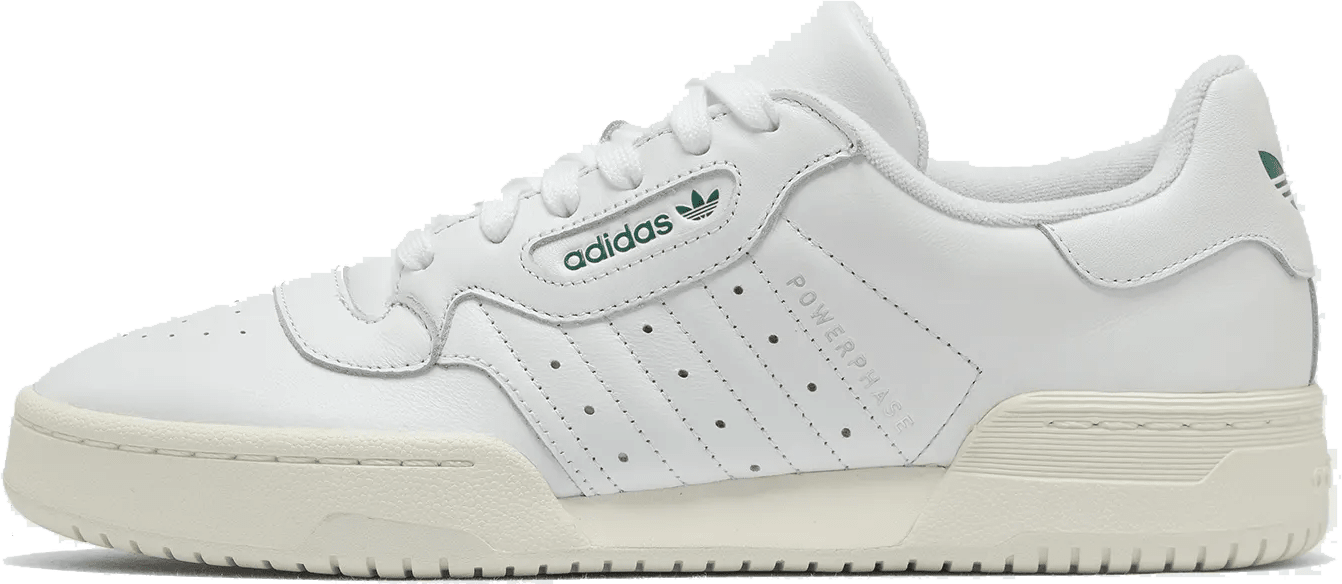 Adidas Powerphase "Cloud White Power Green"