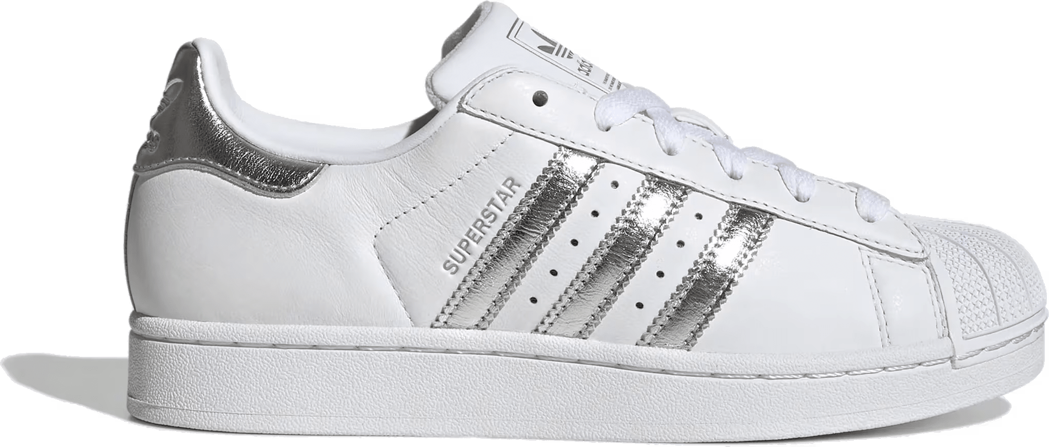 Adidas Superstar II Wmns "White Silver Metallic"