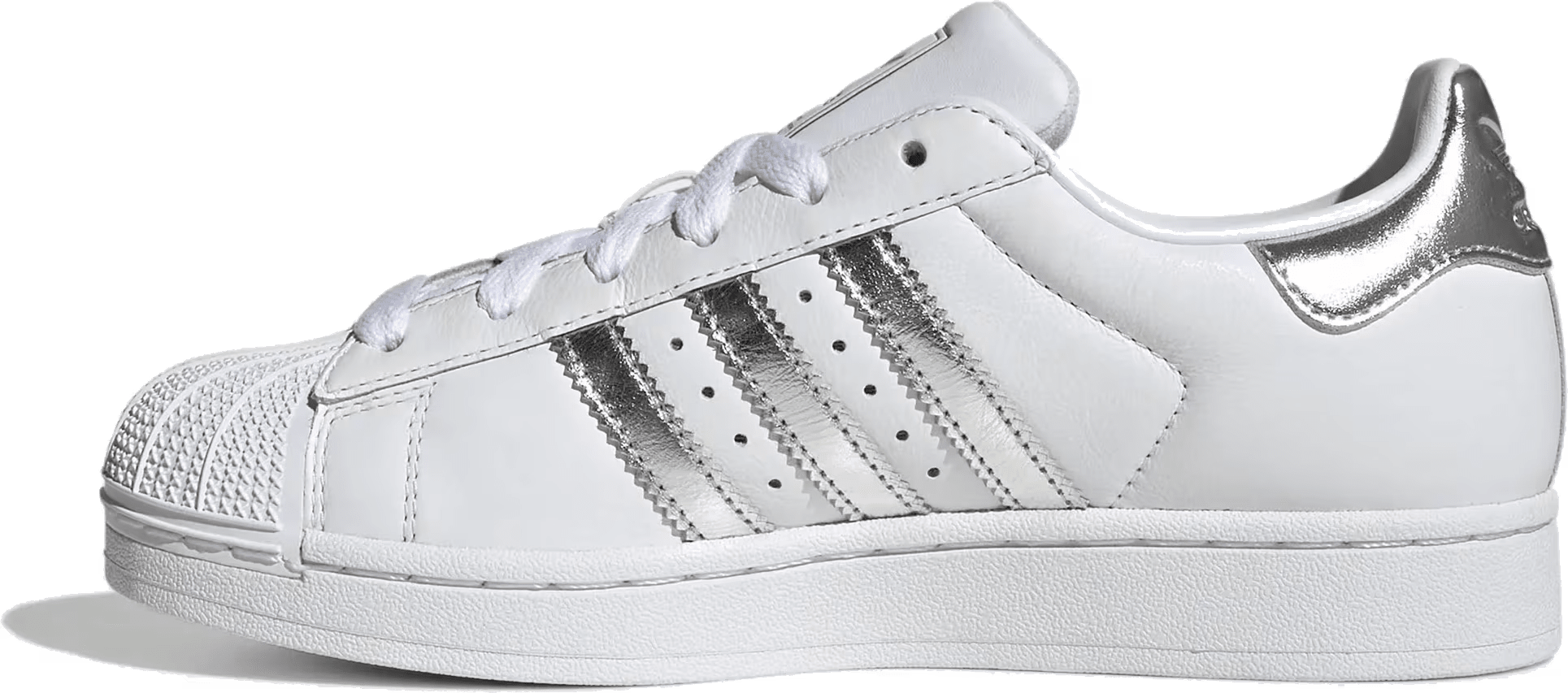 Adidas Superstar II Wmns "White Silver Metallic"