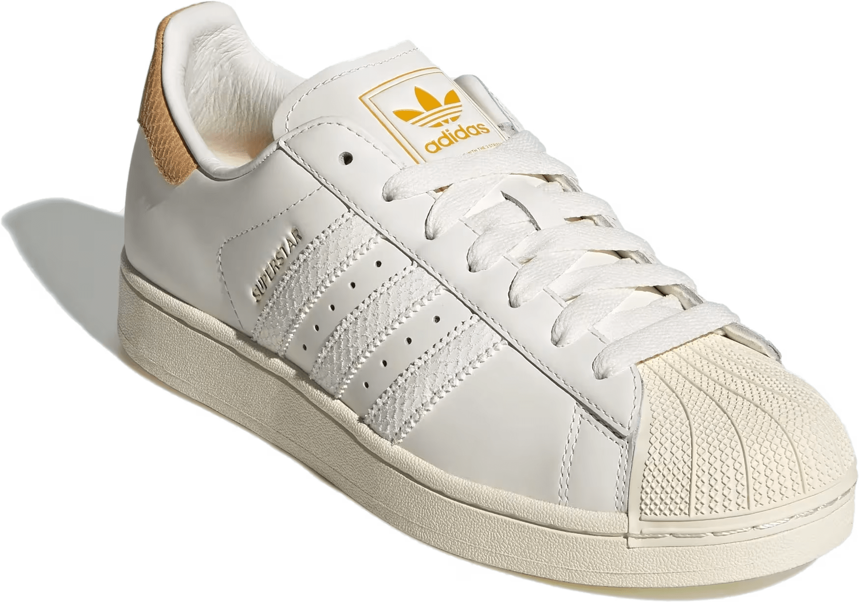 Adidas Superstar II "White Preloved Yellow"