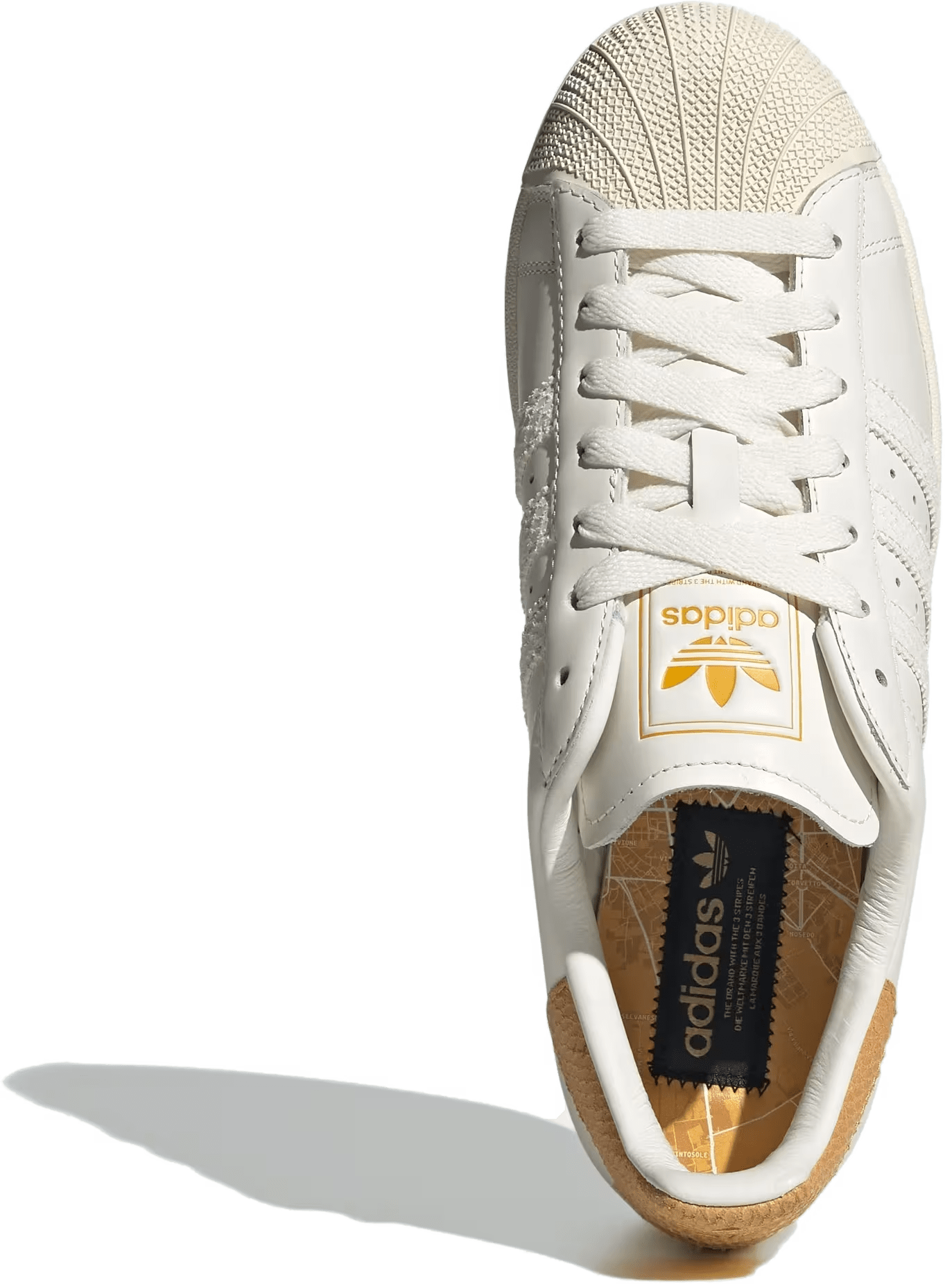 Adidas Superstar II "White Preloved Yellow"