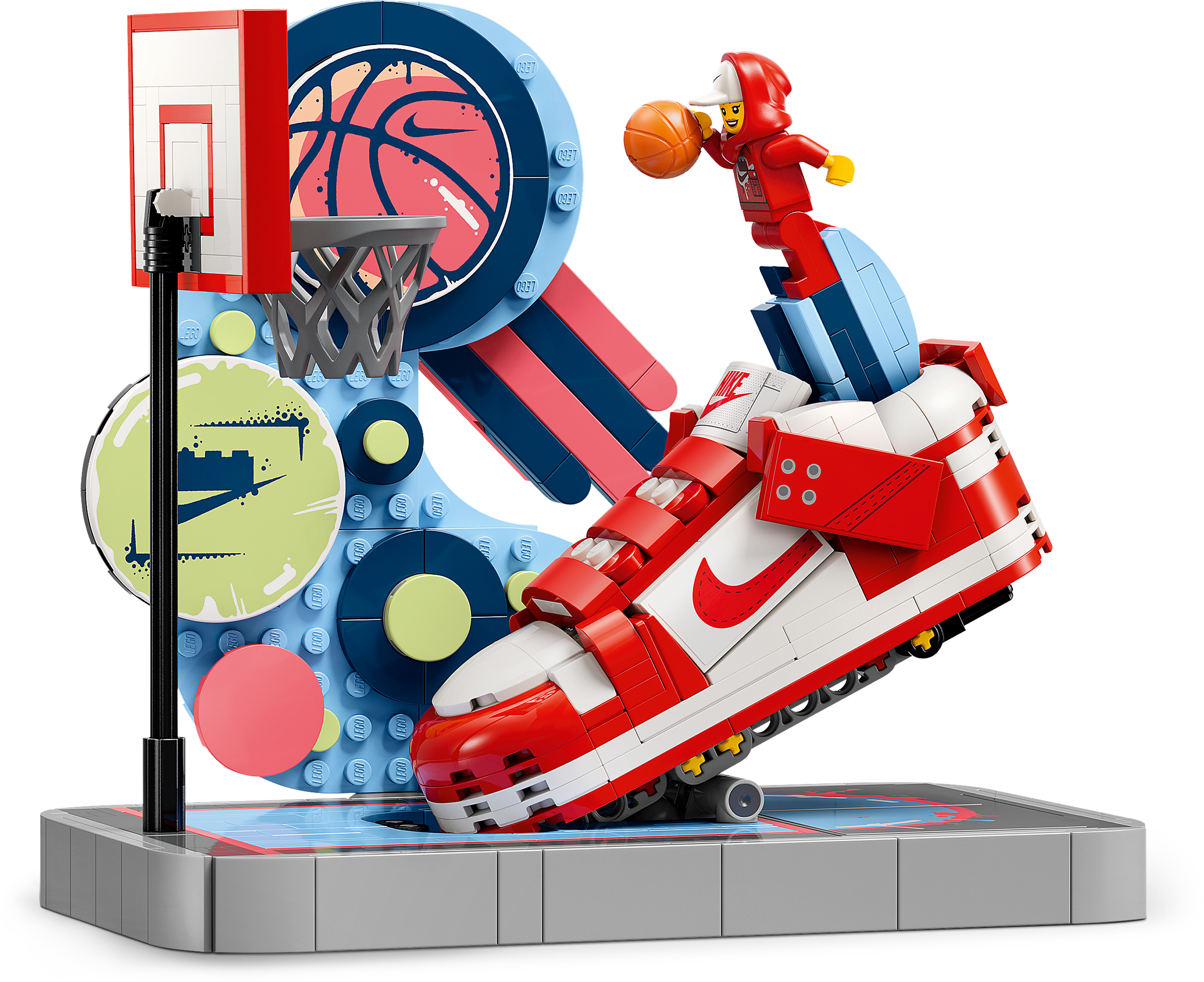 LEGO x Nike Dunk Trickshot Set