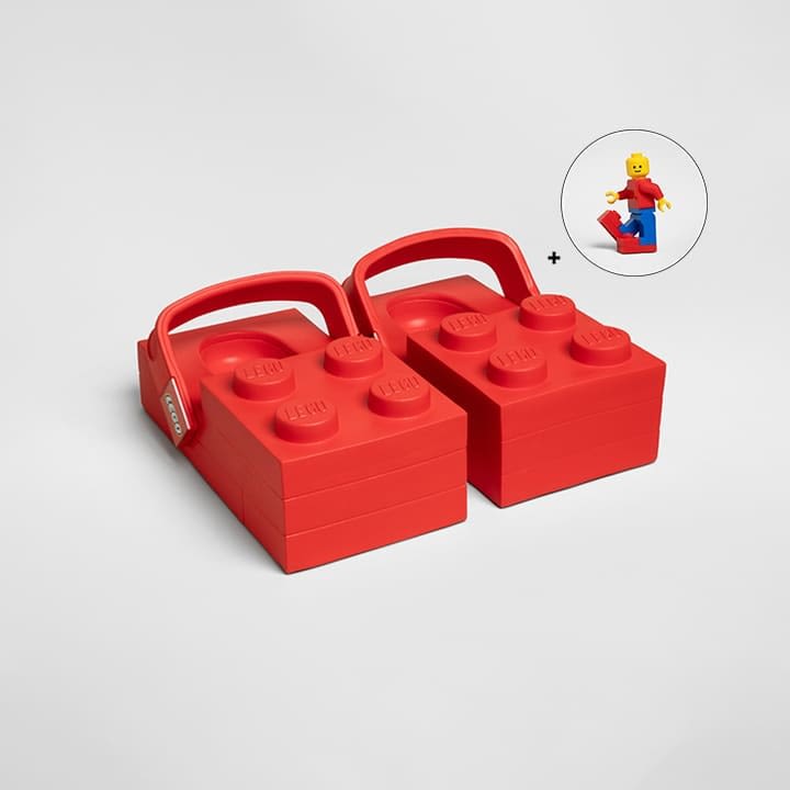 LEGO x Crocs Brick Clog "Bright Red"