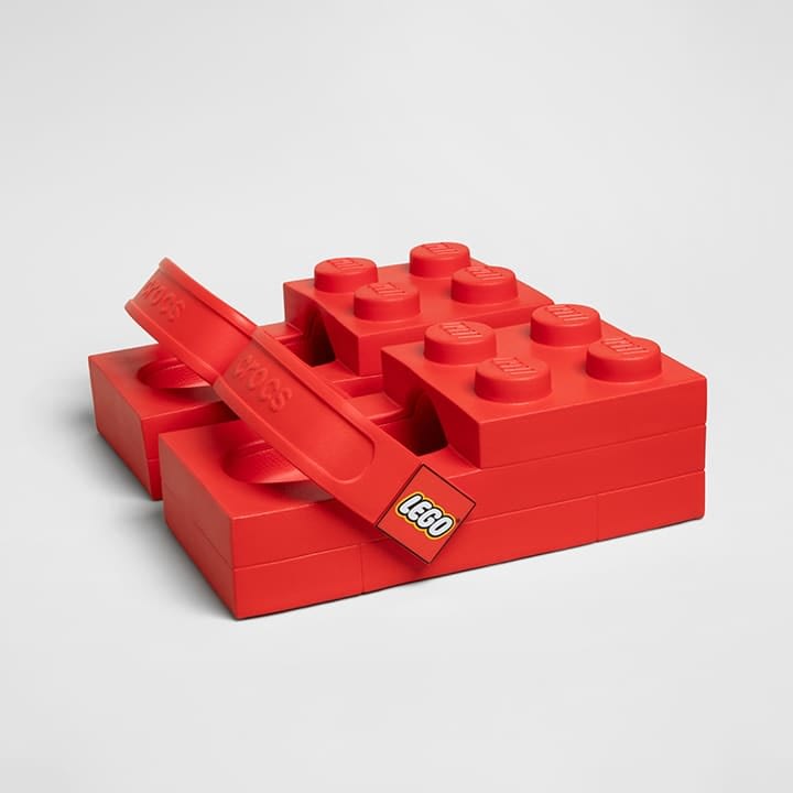 LEGO x Crocs Brick Clog "Bright Red"