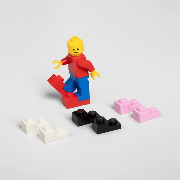 LEGO x Crocs Brick Clog "Bright Red"