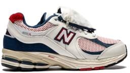 New Balance 2002R Team Red Navy Pouch