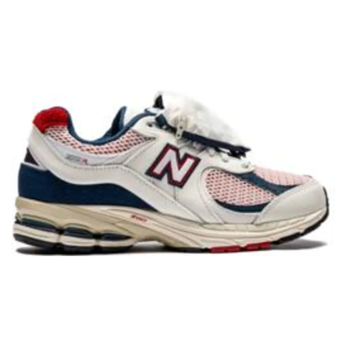 New Balance 2002R Team Red Navy Pouch