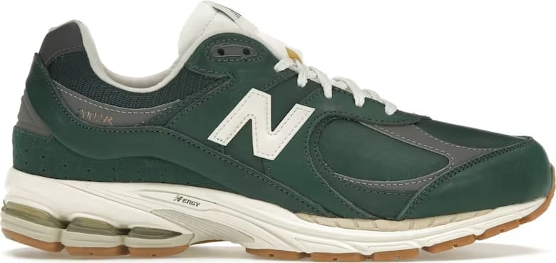 New Balance 2002R Nightwatch Green Vintage Leather