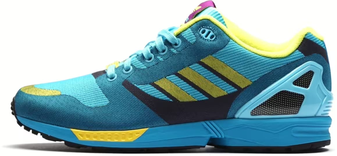 adidas ZX Flux Weave Light Aqua Lemon Peel