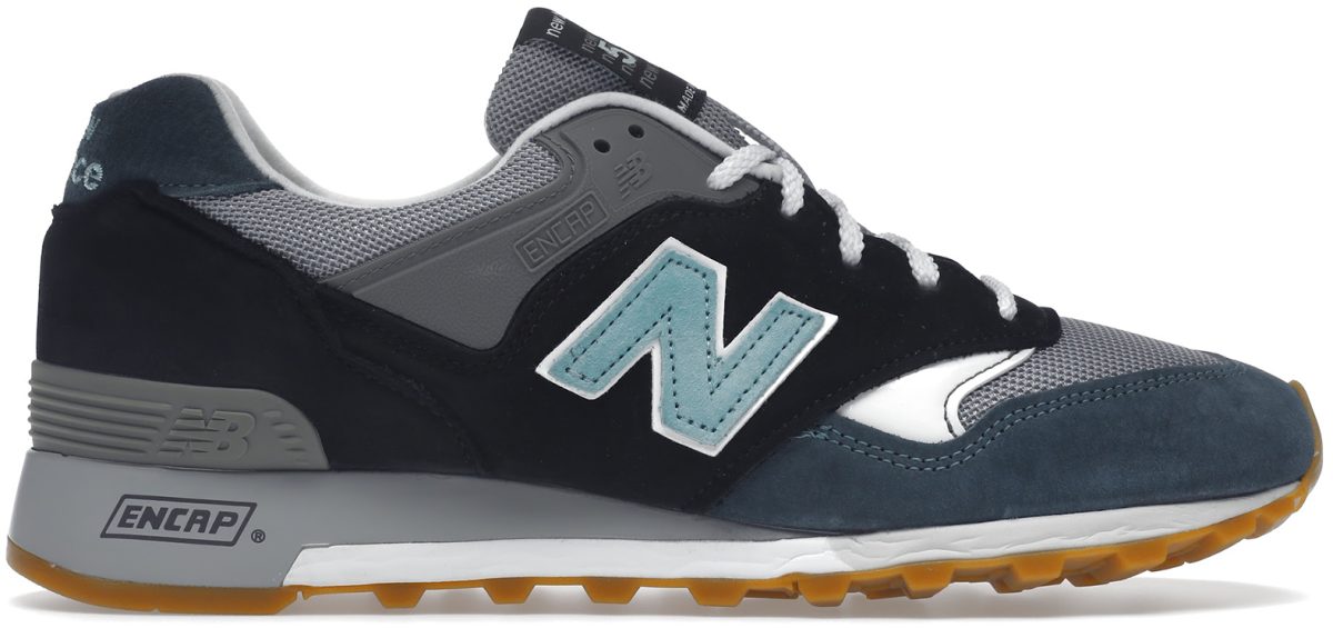 New Balance 577 MiUK Black Grey Baby Blue M577LIB Sneaker Squad