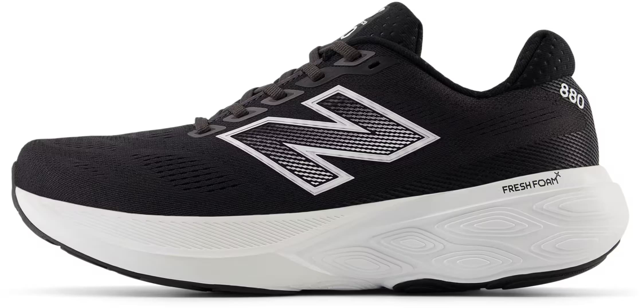 New Balance Fresh Foam 880v15 Black White Reflection