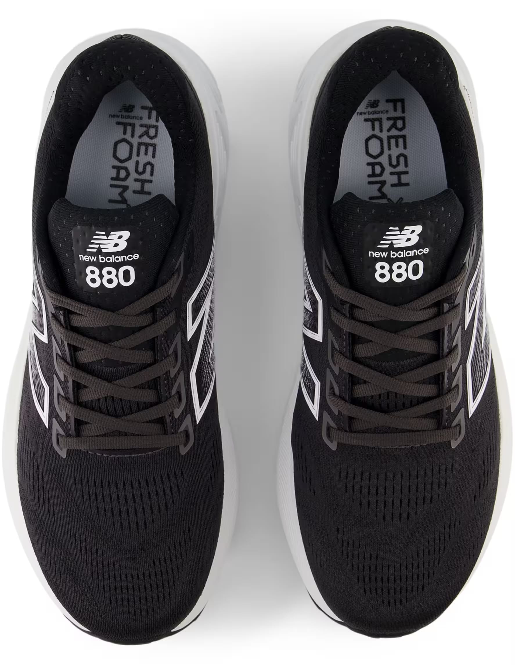 New Balance Fresh Foam 880v15 Black White Reflection