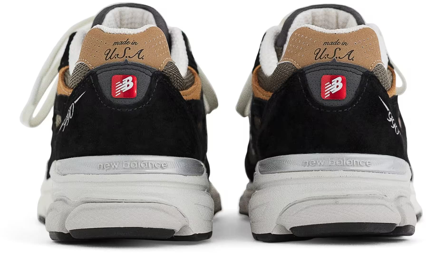 New Balance 990v3 Made in USA "Black Tan"