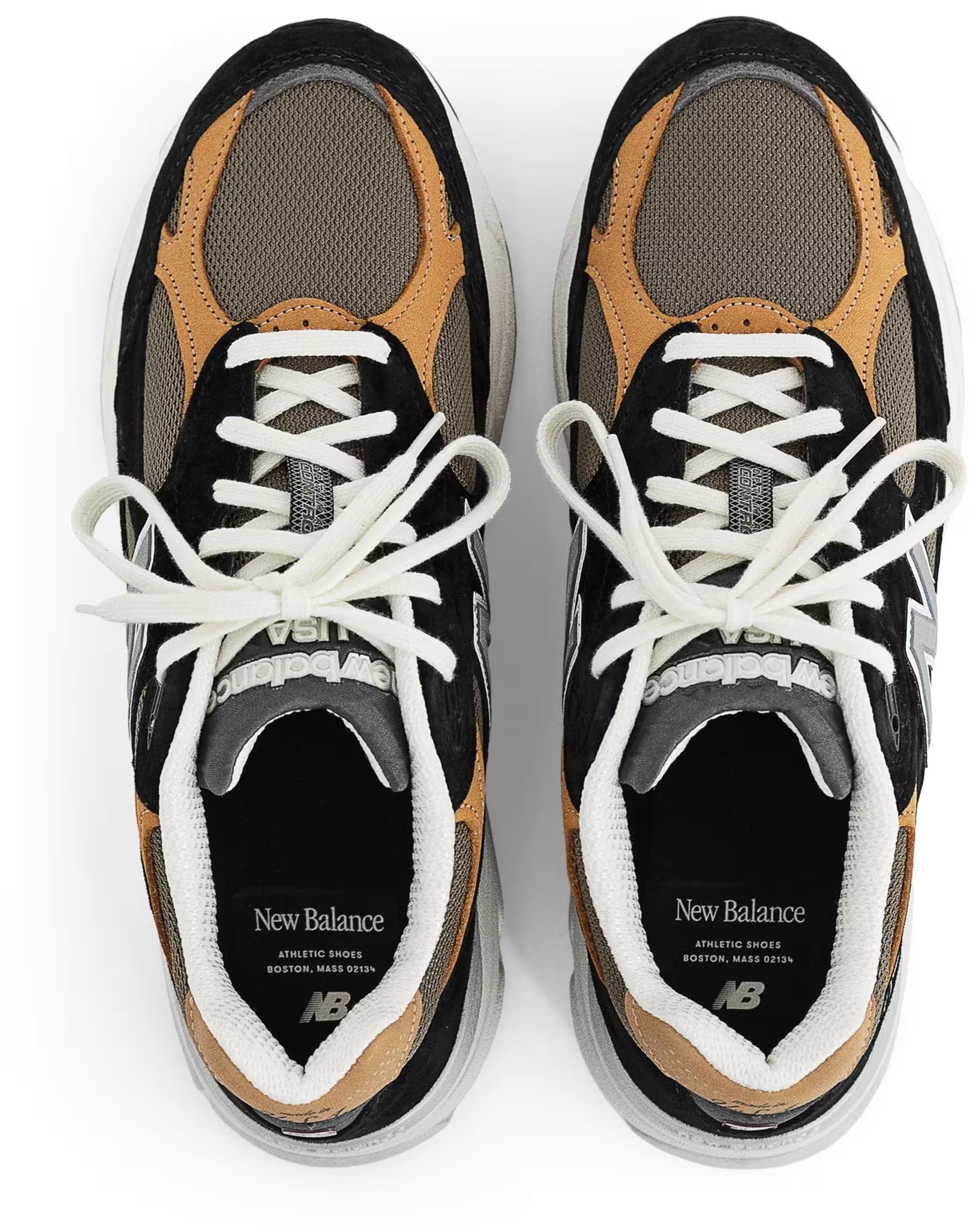 New Balance 990v3 Made in USA "Black Tan"