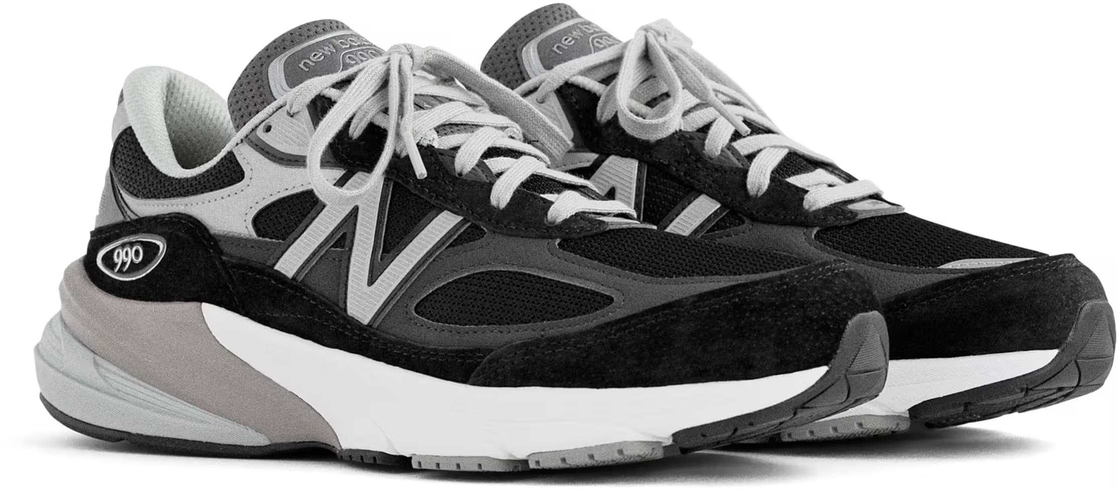 New Balance 990v6 Made in USA "Black White"
