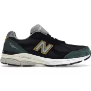 New Balance 990v3 MiUSA Black Green Yellow