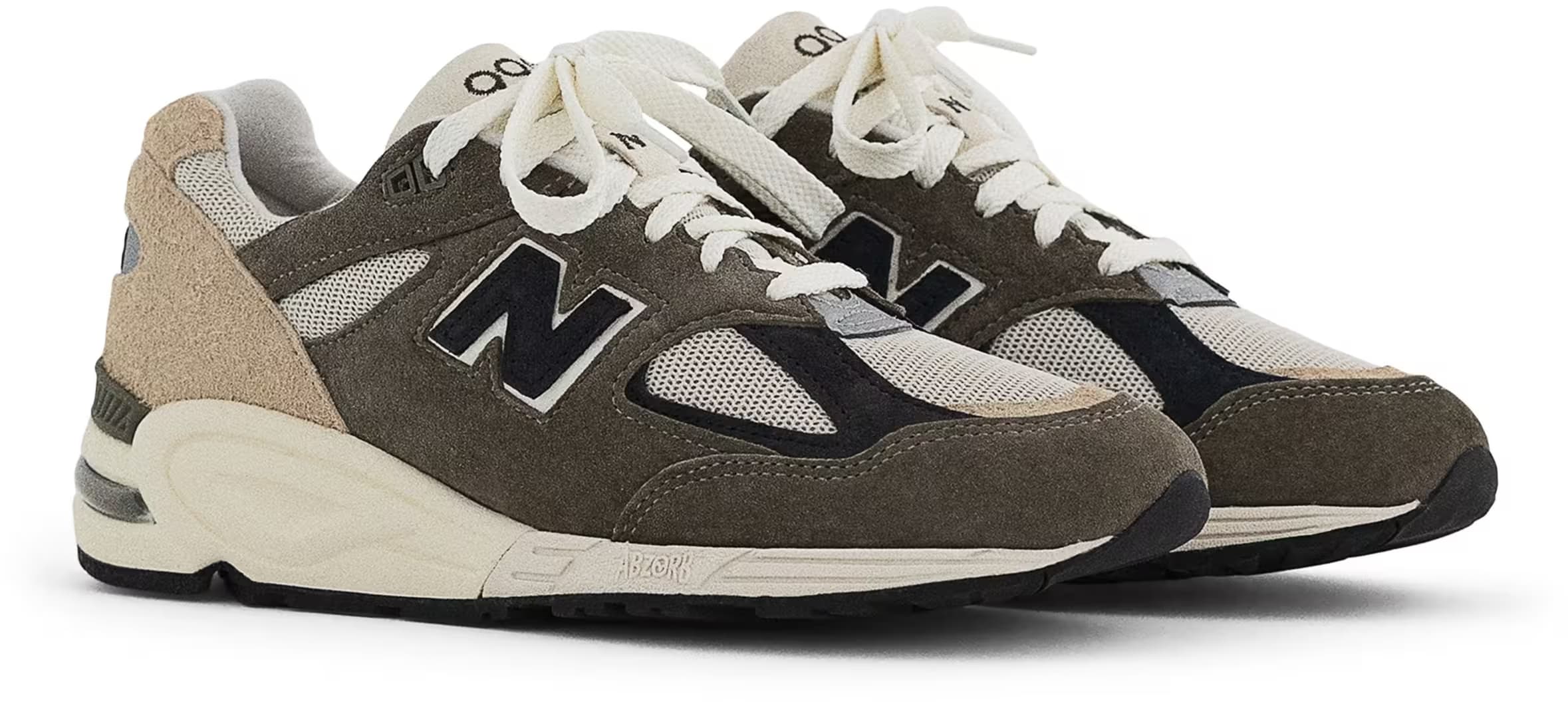 New Balance 990v2 MiUSA Grey Tan