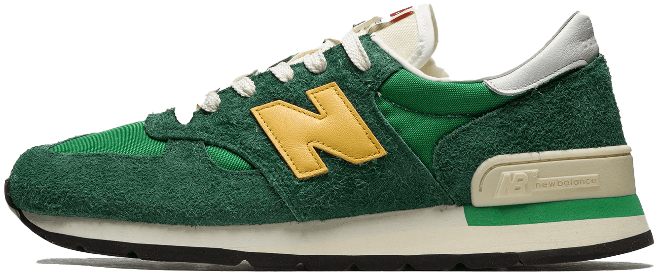 New balance hot sale 990 men green
