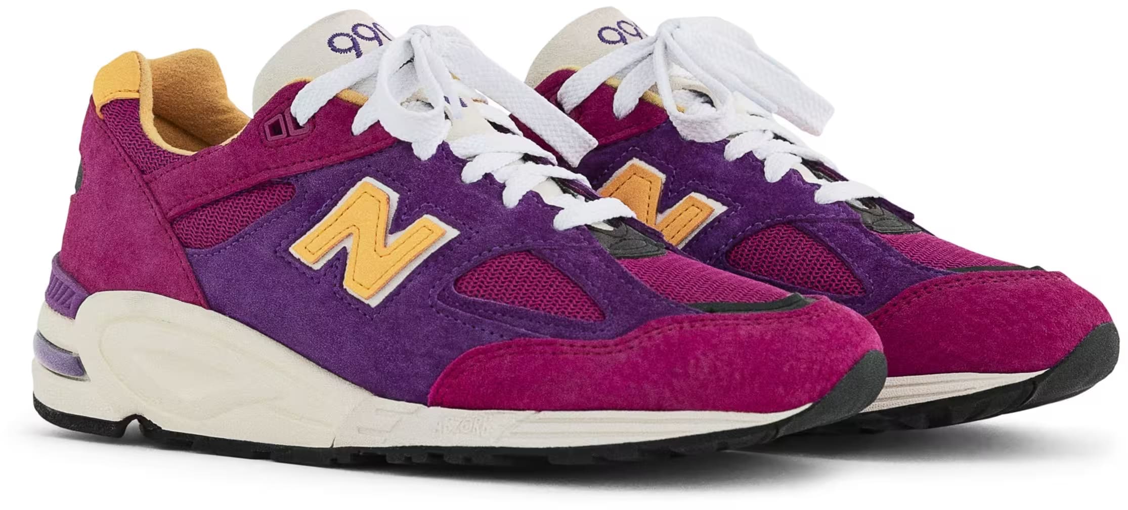 Teddy Santis x New Balance 990v2 Made in USA "Pink Purple"