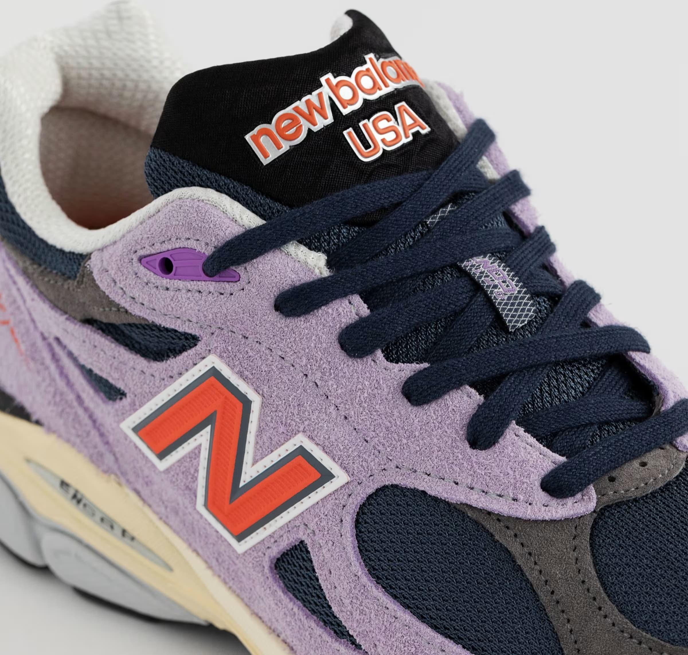 New Balance 990v3 MiUSA Teddy Santis Raw Amethyst
