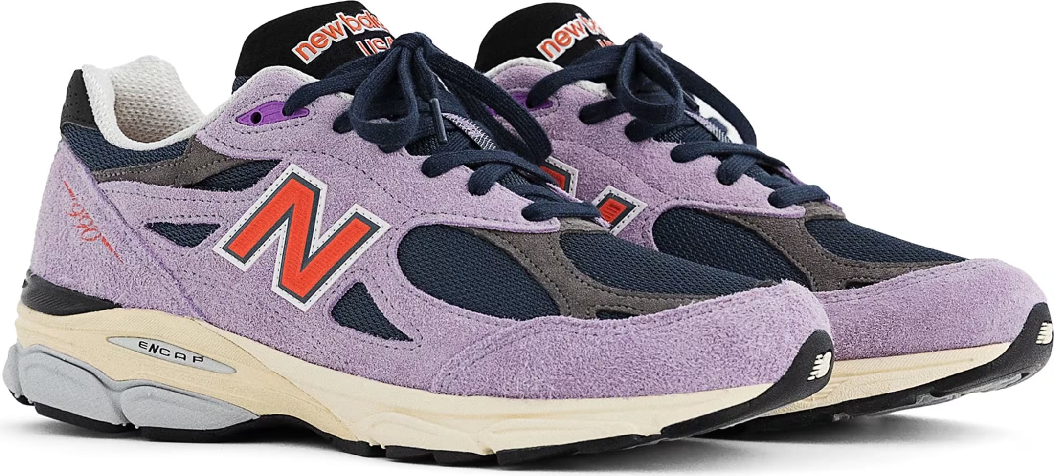 New Balance 990v3 MiUSA Teddy Santis Raw Amethyst